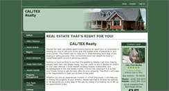 Desktop Screenshot of caltxrealty.com